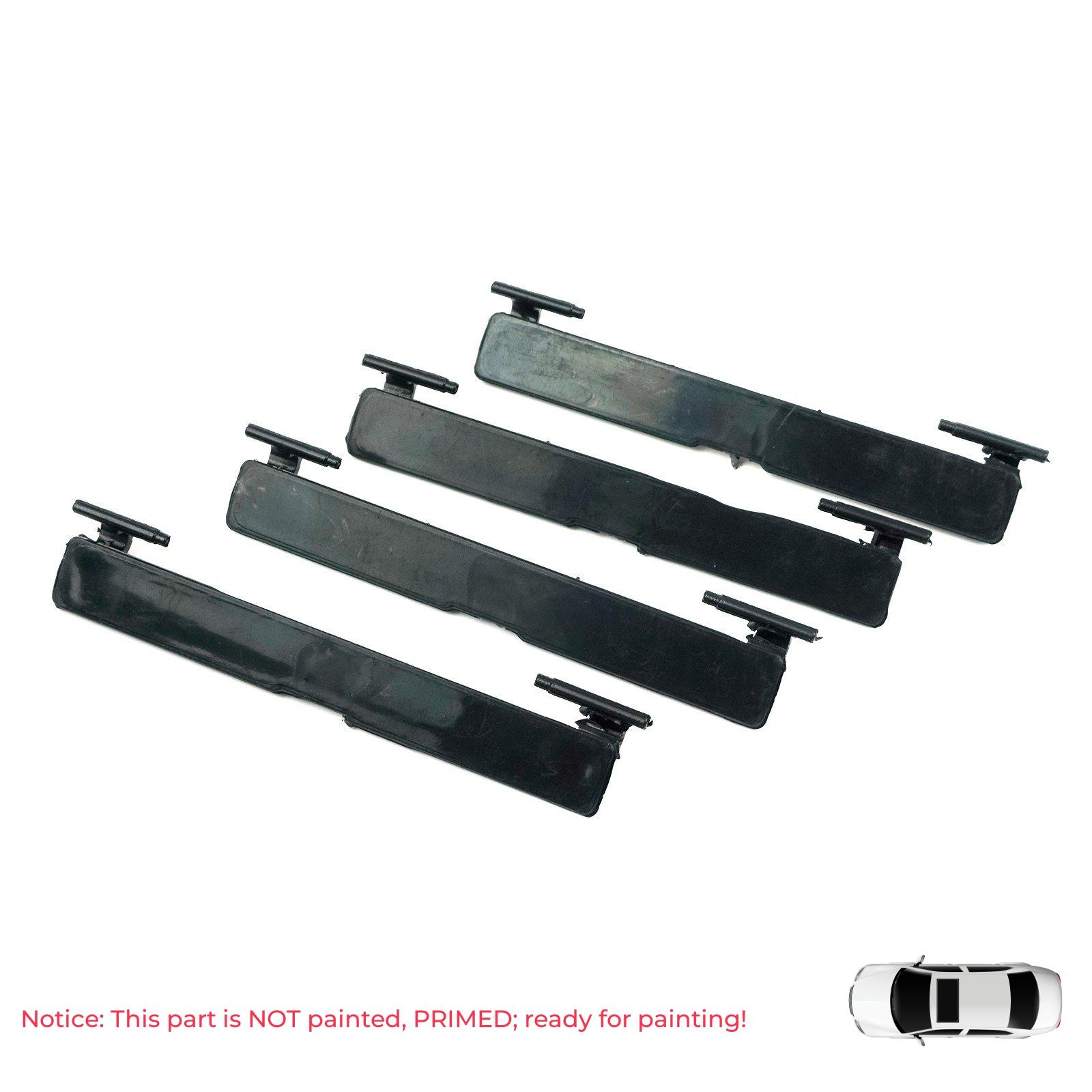 

BSR576-1 4 шт. Накладка на кришку багажника на даху A2057504100 для Mercedes C W205 95*12 мм