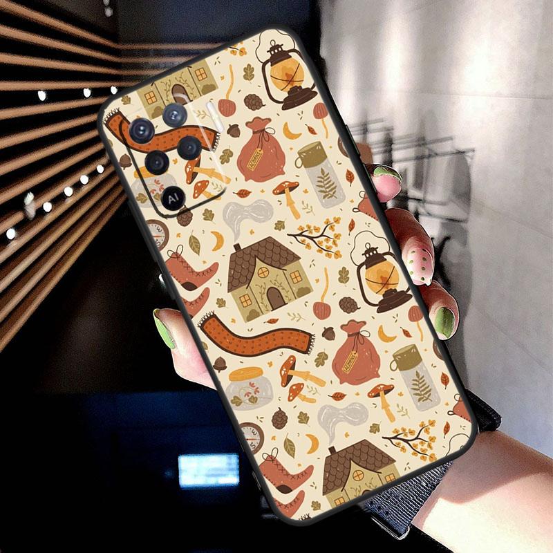 

Cozy Autumn Cottage Case For Oppo A38 A18 A78 A98 A58 A60 A80 A40 A96 A76 A16 A94 A74 A54 A15 A17 A57 A77 A5 Pro OPPO A80 5G