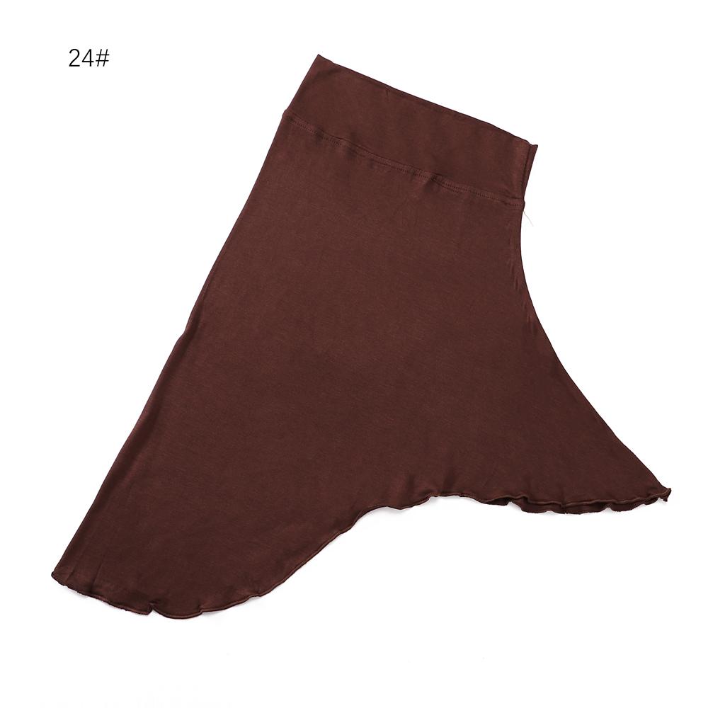 Cotton Inner Hijab Caps Muslim Stretch Jersey Cap Islamic Underscarf Bonnet Solid Headscarf Turbante Turban Mujer Instant Hijab