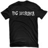Jef Whitehead Design Pig Destroyer Rock Band Graphic Tee  Cotton Round Neck Casual Unisex Tshirt Summer Top