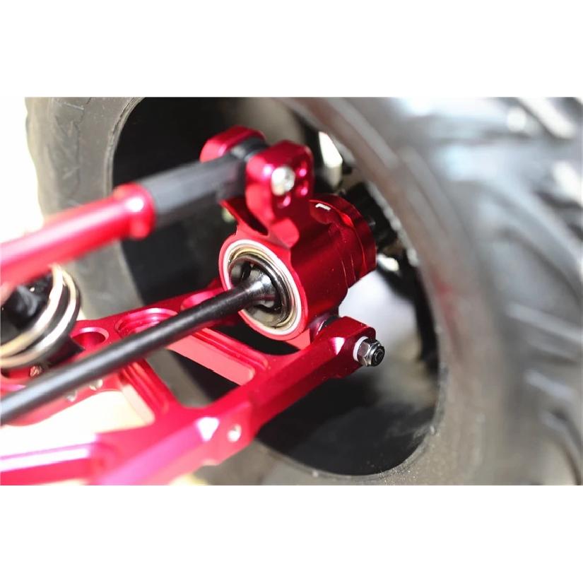 GPM Metal Rear Steering Cup Hub Steering Knuckles AR330404 ARA330830 for ARRMA 1/7 Big Rock 1/8 Kraton Notorious Outcast EXB 6S