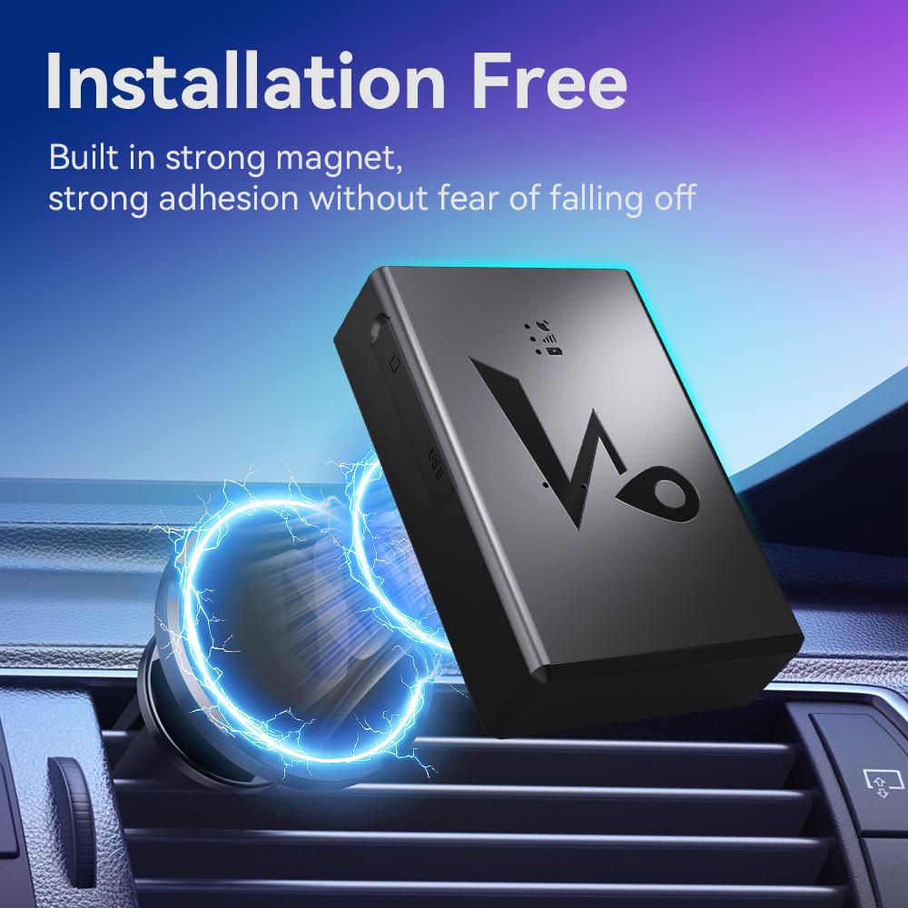 4G GPS Tracker Real-time Locator Anti-theft Location Tracker Mini Magnetic GPS Tracker Vehicle GSM GPRS Tracker Locator for Car