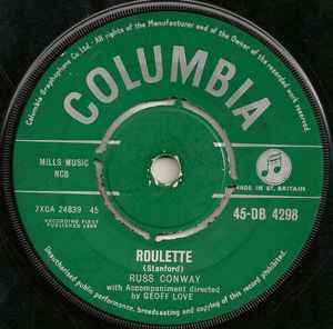 7inch Record RUSS CONWAY - Roulette 45DB4298 Columbia 1959 UK Pop Used