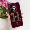 For Itel A80 Case A671L A671LC Back Cover Luxury A Z Initial Letter Crown Soft Silicone Couple Phone Case For ItelA80 A 80 Shell