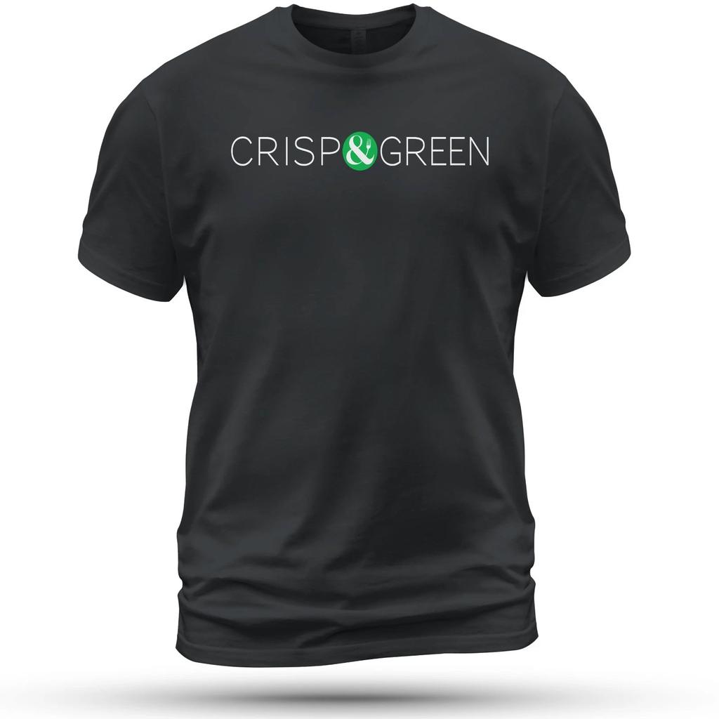 CRISP & GREEN Restaurant Logo T-Shirt Funny Size S-5XL Made in USA
