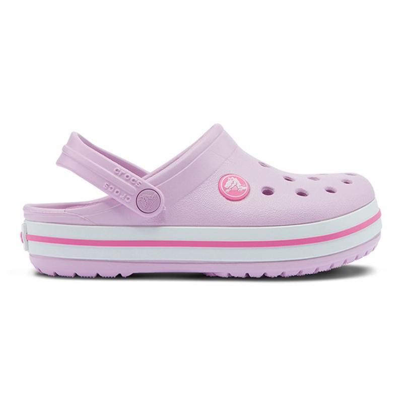Crocs Bayaband Casual and Comfortable Sandals Ballet Pink Children's Style