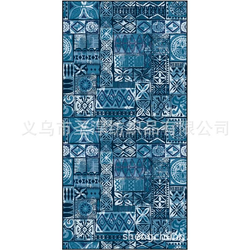 Ultra Absorbent Microfiber Beach Towel 70x140cm Printed Double-Sided Plush Travel Pool Spa Gym Hotel Use