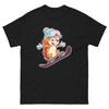 Hedgehog Snowboarding Fun Cartoon Snowboarder Shirt T-Shirt