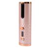 Cordless Automatic Hair Curler Fast Heating USB Rechargeable Portable Curling Wand with Digital Display for Hair Styling