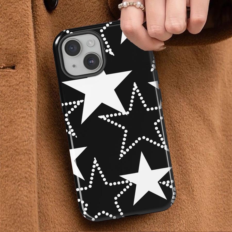 Fashionable And Trendy Stars Soft Cover Capa Phone Case for Apple iPhone 17 XS XR 13 16 Air 11 14 Plus 16e 12 15 Pro Max