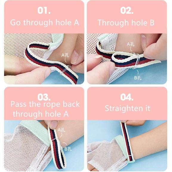 Thumb Sucking Stop for Kids, Comfortable and Breathable Thumb Sucking Guard, Thumb Guard for Thumb Sucking,Stop Nail Biting Sucking Thumbs and