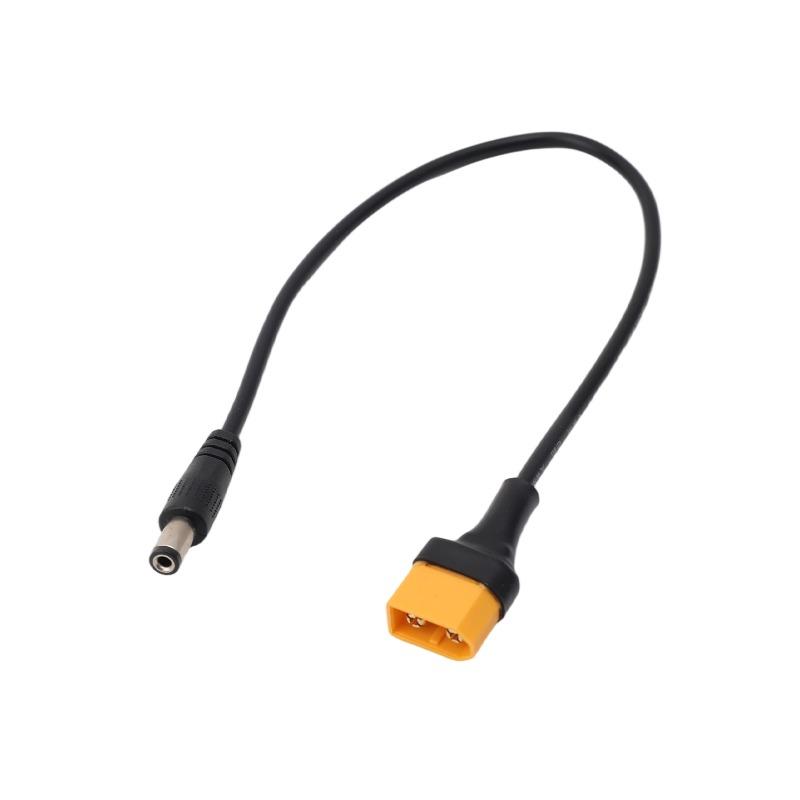 

1-2PCS Male Female Connector To DC5.5 Connection Line Power Cable Adaptor 2-core Design for Car Battery Charging Adapter Cables