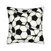 Pillow Cover Soccer Football Print  Morden Pillow Case For Office Car Home Decor Pillowcases