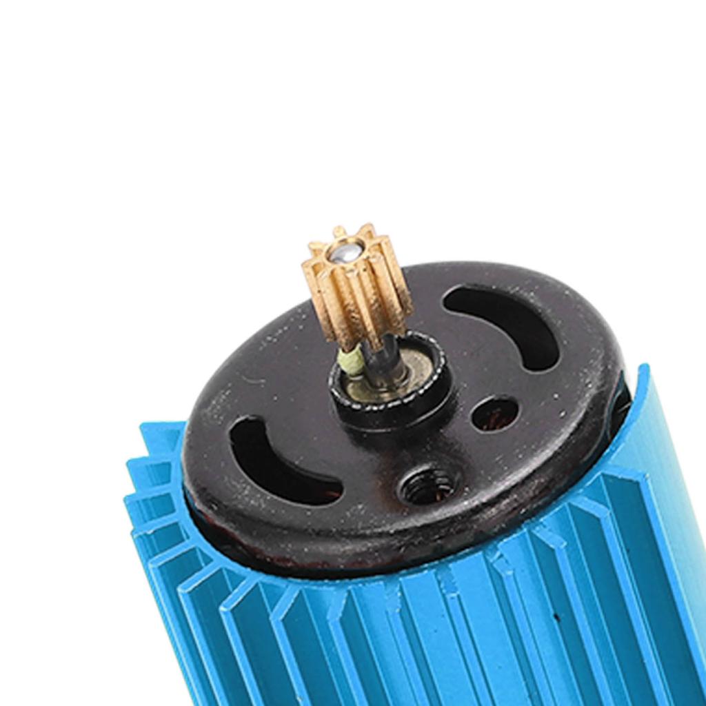 2 Speed   370 Metal Gear Brushed Motor with Heat Sink for WPL RC Car Upgrade Parts Accessories