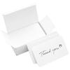 Sac Taske Mini Message Cards, Blank, Large Capacity, Business Card Size, Word Cards, Memo Cards (White, 500 Sheets)