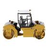 1/64 Diecast Masters Caterpillar CB-13 Roller with ROPS, Play & Collect Series Cat Trucks & Construction Equipment