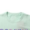 Li Ning Badfive Letter Print Sports Crew Neck T-Shirt Men Tops Water-Wave-Green AHSR473-5