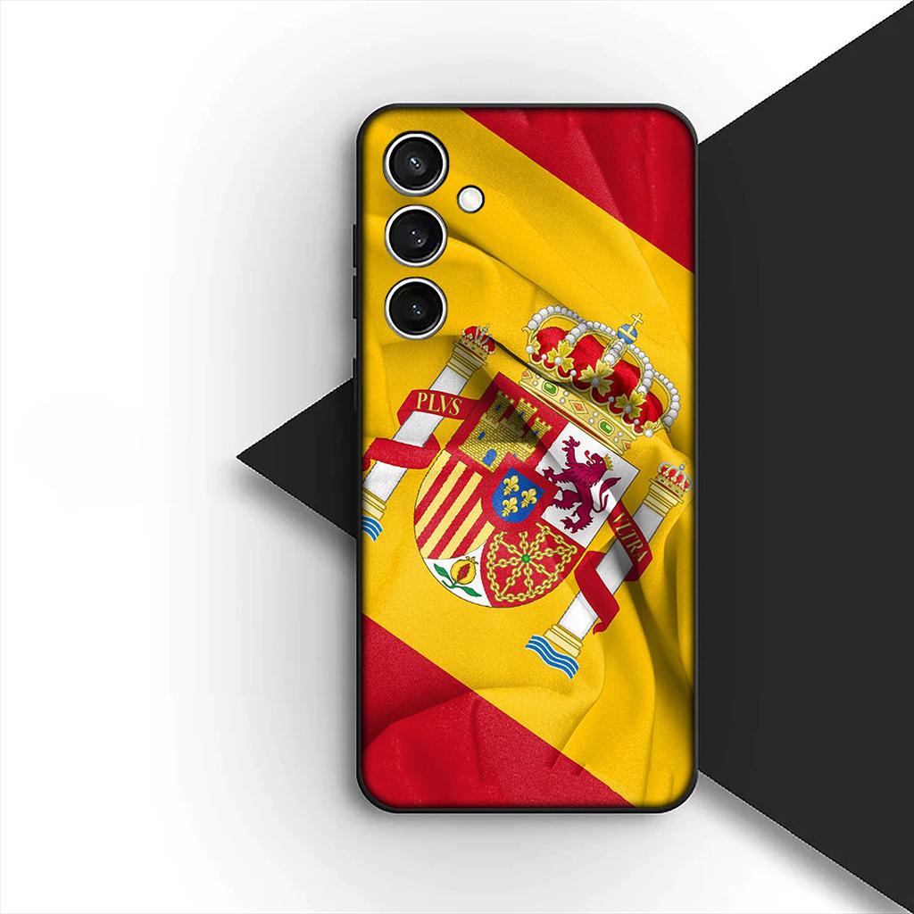 Hülle für Apple iPhone 12 13 Pro Max Mini ProMax X XR Air 13Pro XS Handyhülle Weiche Hülle Spanien Fußball Nr. 19 Fußball Nr.19 Flagge