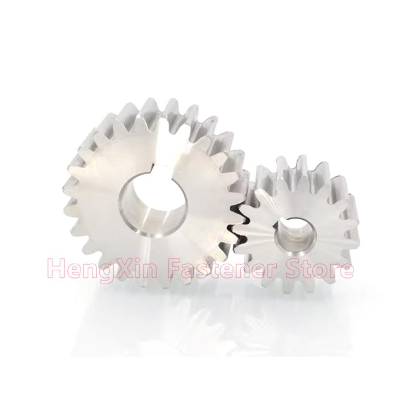 1pcs 304 Stainless Steel 2.5/3 Mod 12/14/15/16/17/18/20 Teeth Spur Gear 12T-20T 2.5/3 Module Cylindrical Gear Bore 12-30mm