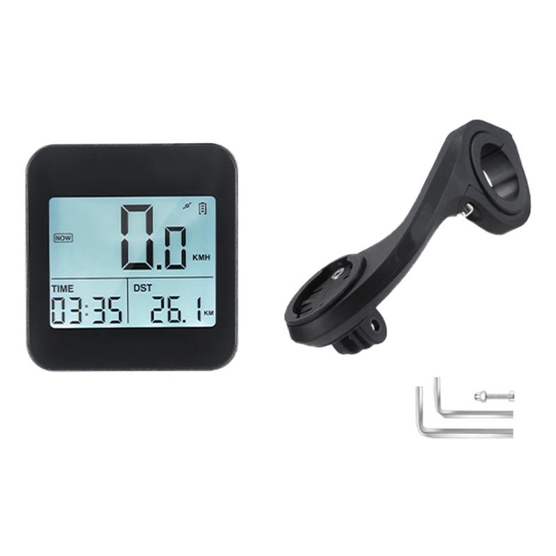 Bicycles Computer Wireless, Cycling Odometers LCD Display Rechargeable Watertight Cycling Computer Bicycles Speedometer