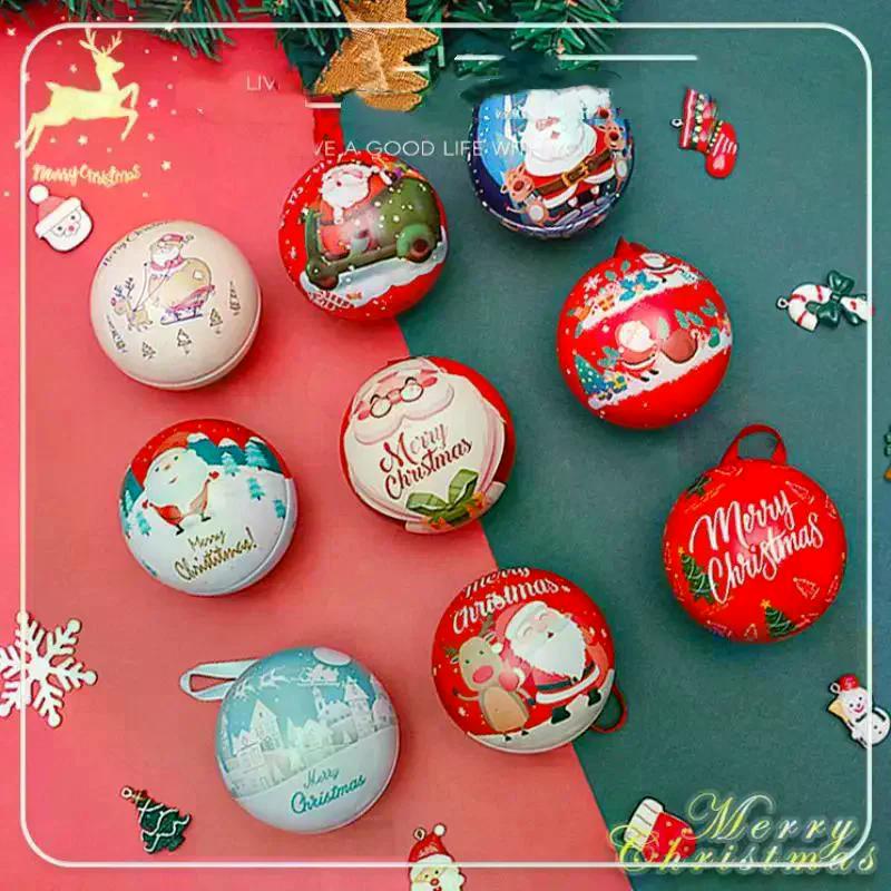 Christmas Ornaments Present Balls Hanging Pendants Tree Festive Holiday Decorations