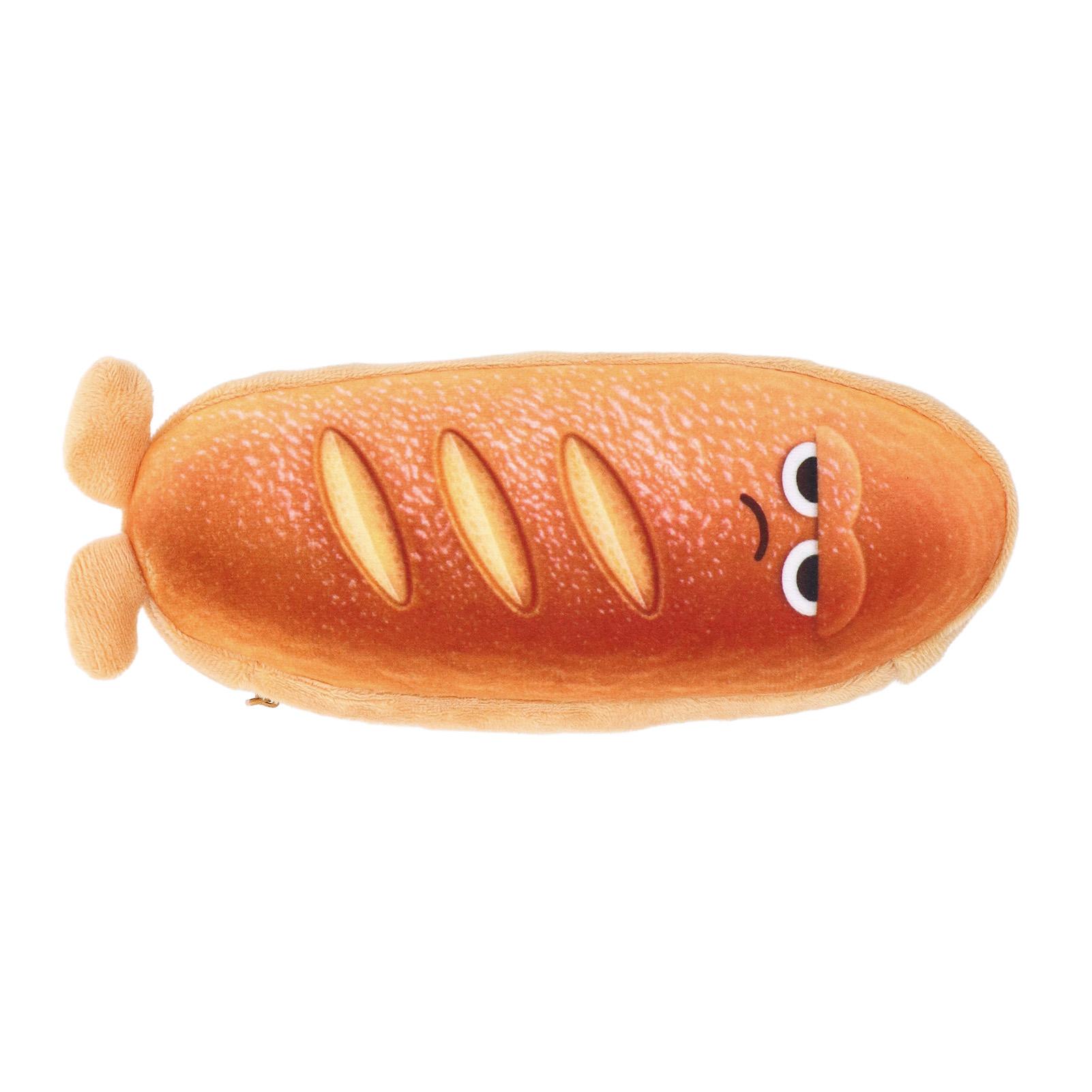 

Милый мультяшный плюшевый пенал большой емкости канцелярский чехол для хранения ручек и карандашей для детей мальчиков Baguette