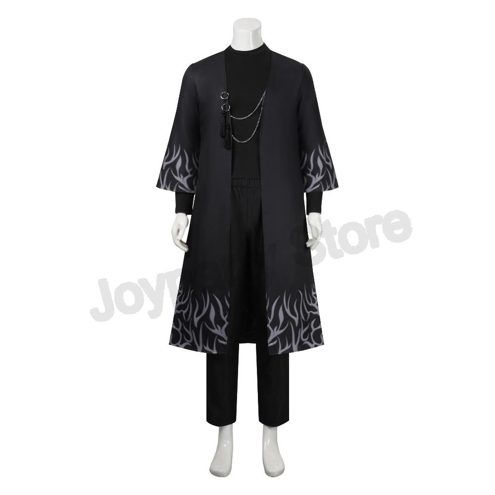 Anime K-POP Devil Saga Boy and Girl Role Playing Costume 2025 Hunter Fantasia Coat Pants Bracelet Multi Choice Set Halloween