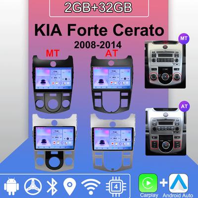 Android Carplay Car Radio For KIA Forte Cerato 2008-2014 Multimedia Player Head Unit Stereo GPS Navigation BT WIFI 2+32GB