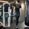 High-Grade Women's Yoga and Fitness Quick-Dry Two-Piece Suit for Spring and Autumn