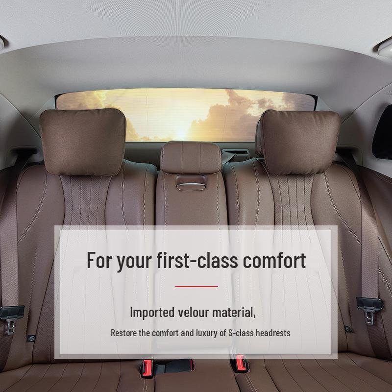 Mercedes-Benz Maybach Car Headrest & Lumbar Support Pillow Pair