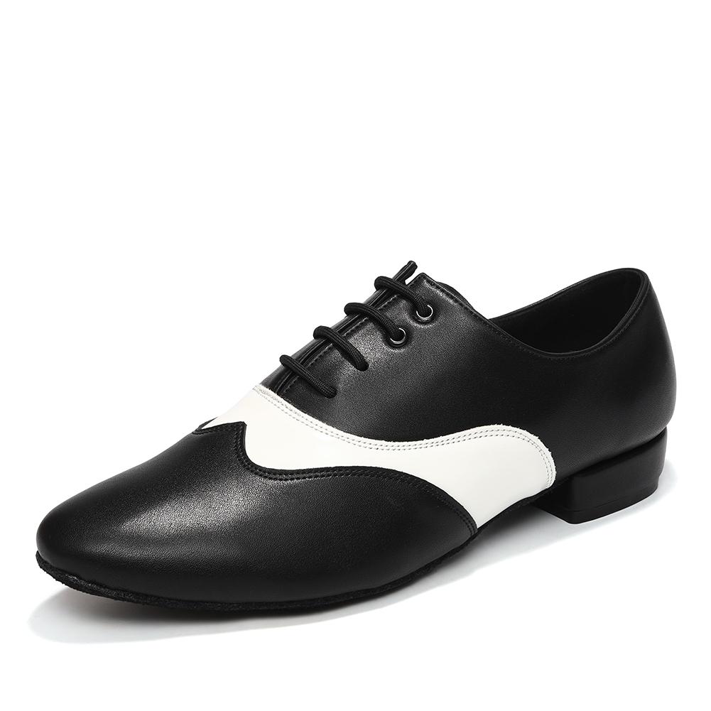 Men Ballroom Dance Shoes  Outsole Practice Boy Competition Modern Dancing Shoe Dance Indoor Dance Shoes Heeled 2.5CM