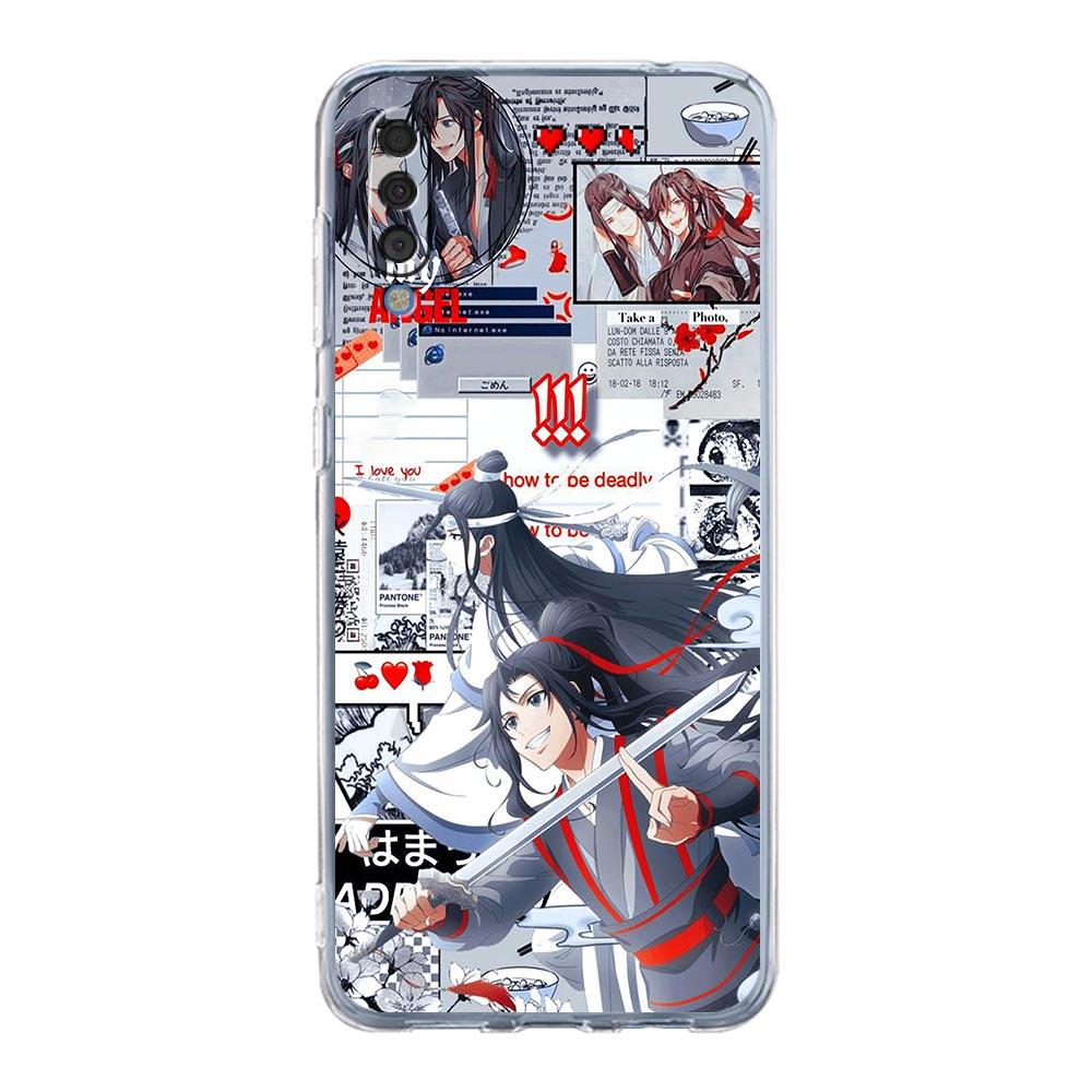 Mo Dao Zu Shi Wei Wuxian Phone Case For Samsung A52 A50 A70 A30 A40 A20E A10 A10S A20S A02S A04s A12 A22 A32 A72 5G Clear Cover