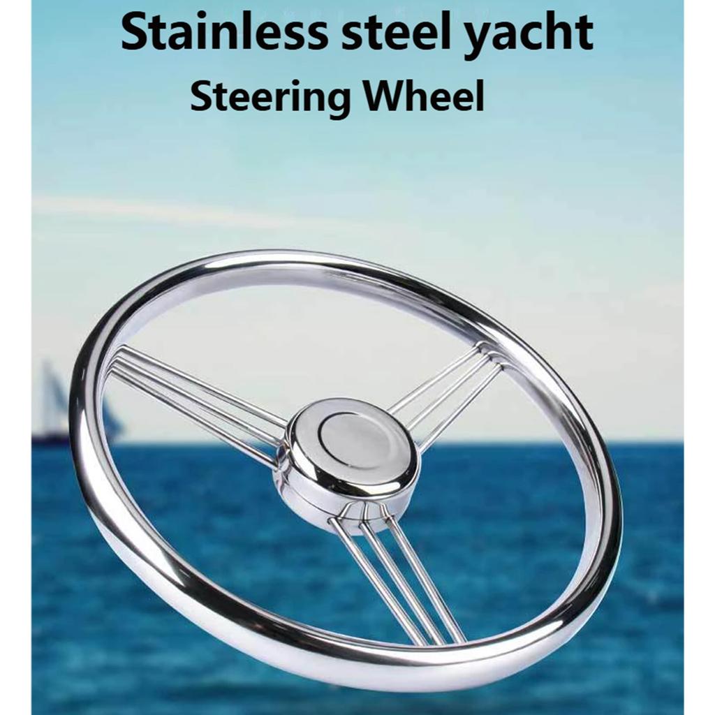 Extended Use Boat Steering Wheel Ergonomic Marine Steering Wheel Upgrades Fitting Various Vessels Including Speedboats