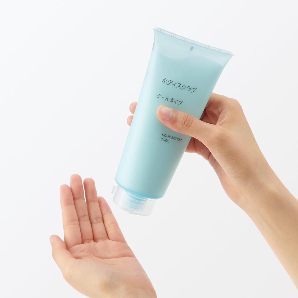 MUJI Body Cool OAP20A4S Scrub, Type, 200g,