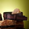 Brown Gradient Hand Brushed Calfskin Bezo Belt Dbbe3f205w3