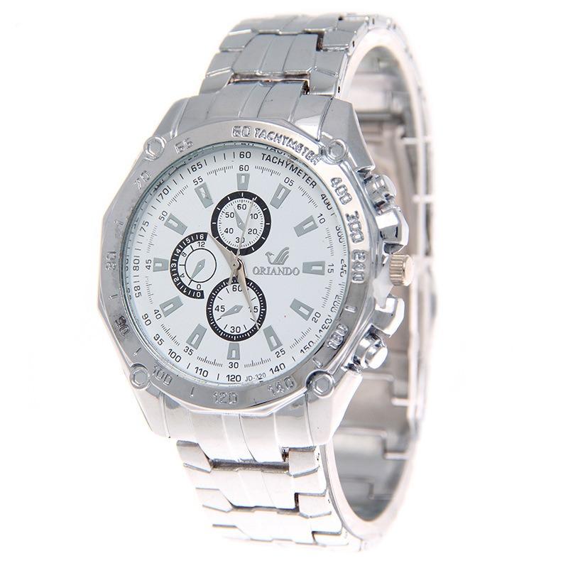 New, ORLANDO men's alloy watch, men's watch gift watch, manufacturer steel belt