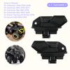1Pair Black/Silver Quick Release Latch Fasteners Kit 715001707 715008044 715008045 for Can-Am Outlander 650 1000 15-19 Ski-Doo
