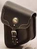 DEGNER Rigid Leather 4mm for Softail Saddlebags, Thick, 34x21x13cm, Black, SB-15