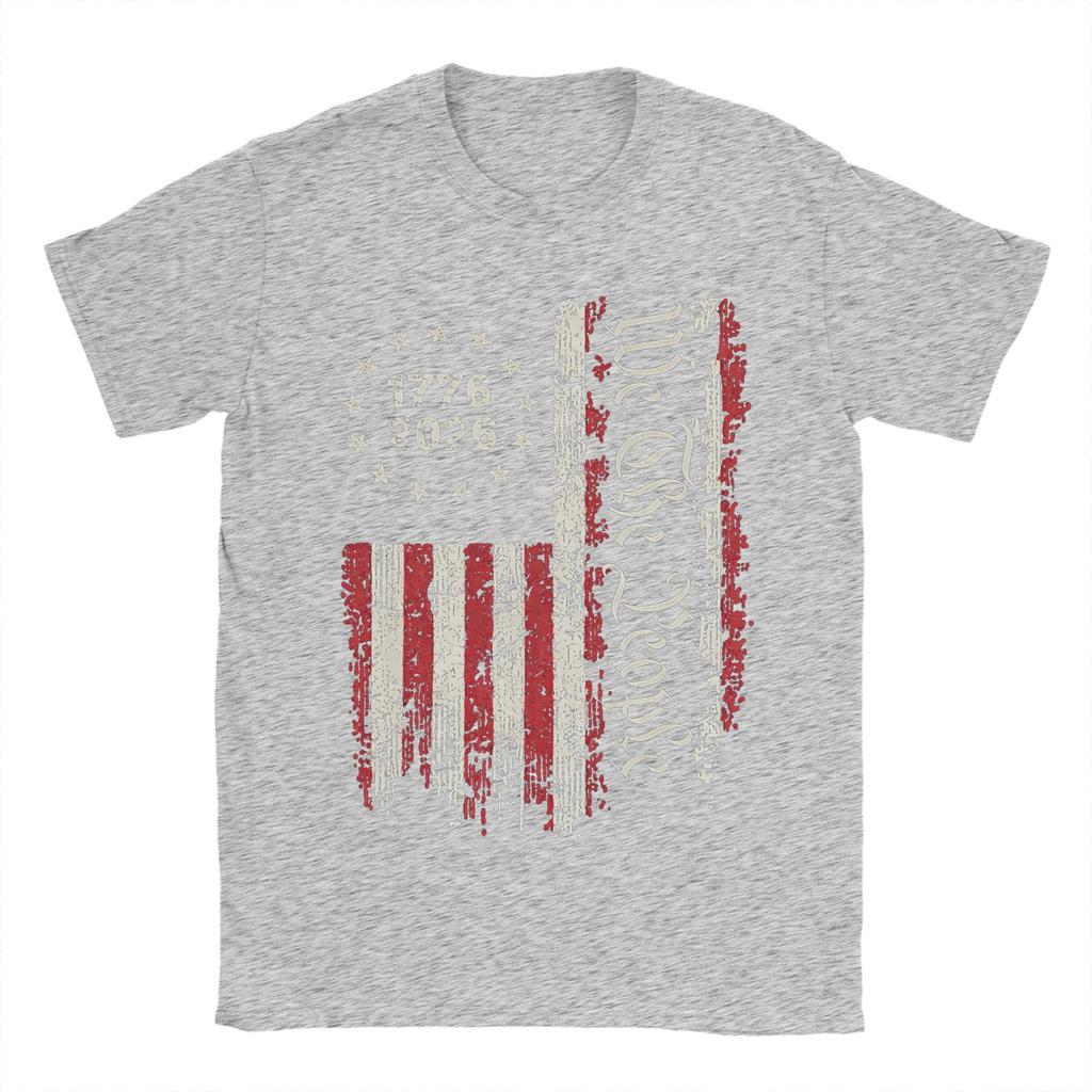 250 Years America Unisex T Shirts 2026 250th Anniversary Us Flag Funny Tee Shirt Short Sleeve Tshirts 100 Cotton Summer Clothes