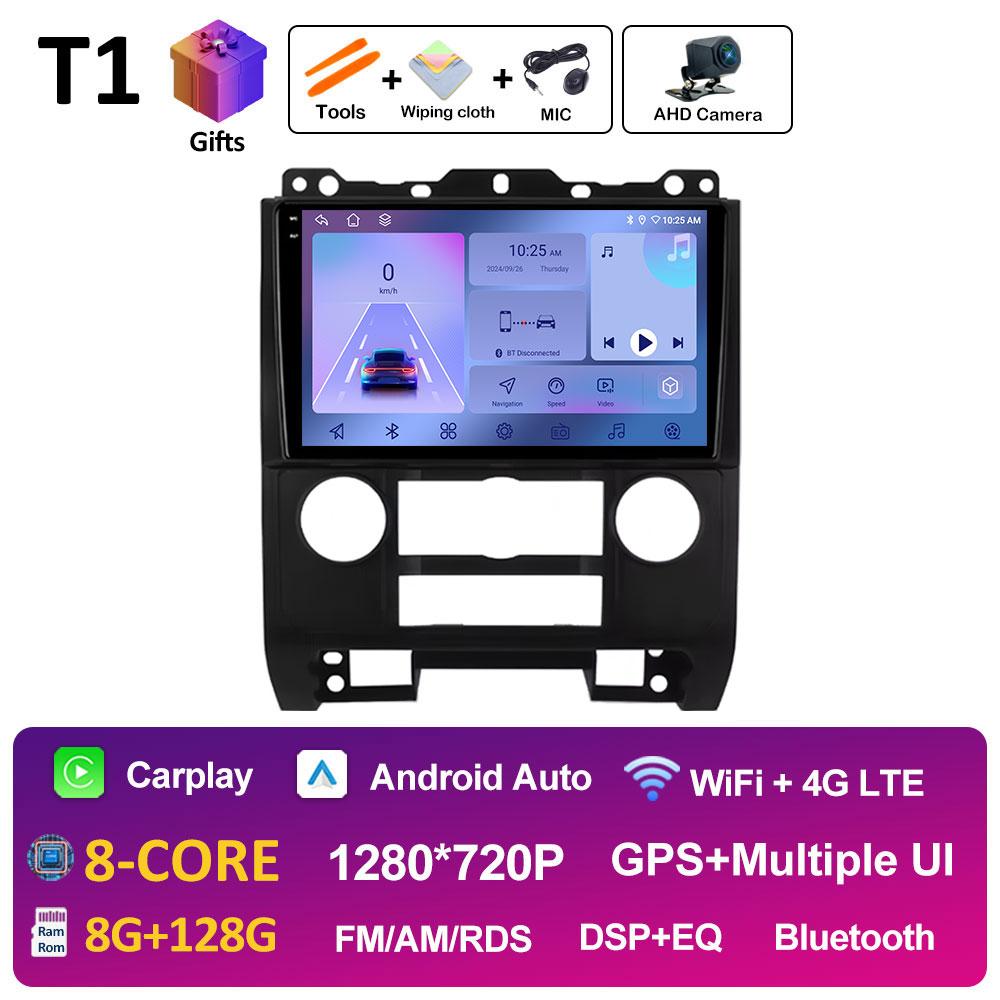 DSP Stereo Android Auto Carplay For Ford Escape 2007 2008 2009 2010 2011 2012 GPS Navi Smart System Touch Screen WIFI Auto Tools