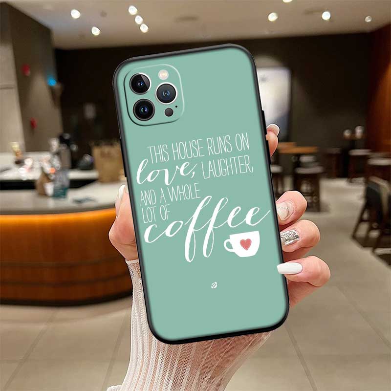 NH16 Coffee Time New High-End Shell Phone Case for OPPO A3 Pro A72 A74 A76 A77 A77S A78 A79 A94 A95 A18 A40M A58