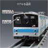 TAKARA TOMY Plarail Real Class 205 Series Commuter Train (Keihin Tohoku Line)