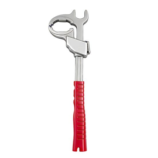 

1/2Pcs Bathroom Wrench Multi-Head Interchangeable Socket System Double-Head Pipe Wrench with 86mm Adjustable Mouth Faucet Valve Repair Tool 1pc