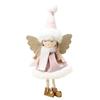 New Christmas Decorations Cute Doll Plush Angel Pendant Ornaments for Christmas Tree Home Party Holiday Hanging Xmas Decor