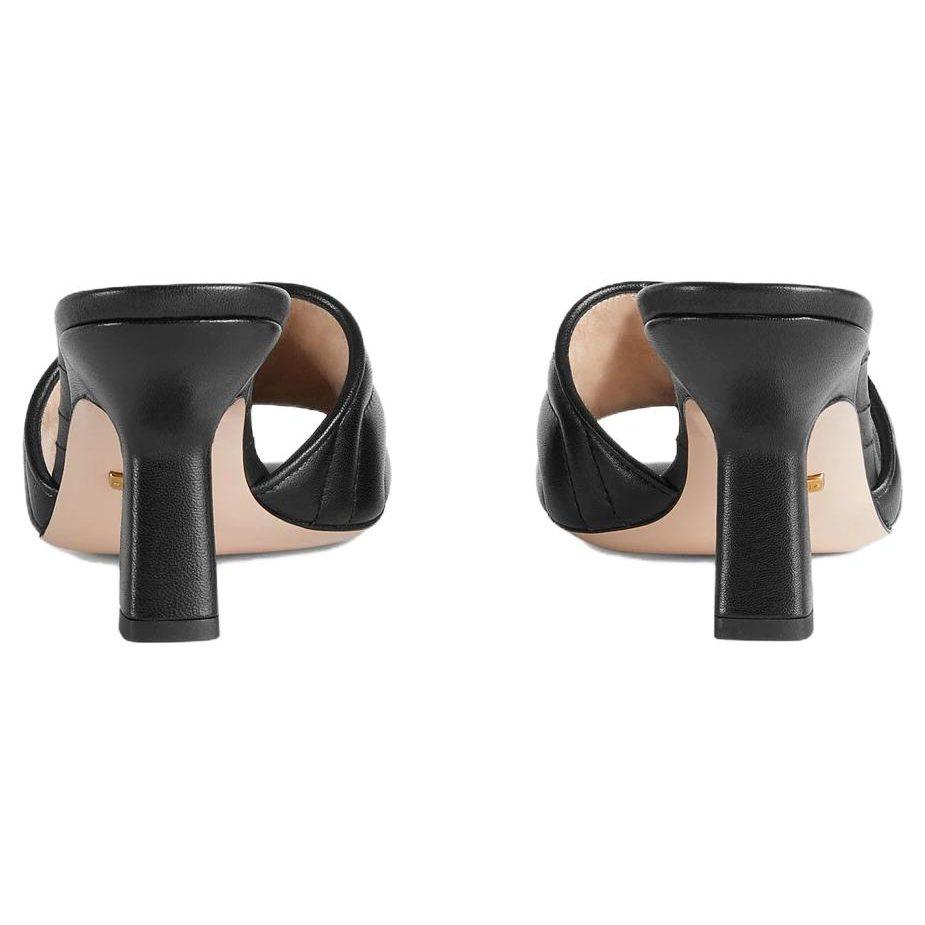 Gucci GG Marmont Sandals 674839 BKO00 1000