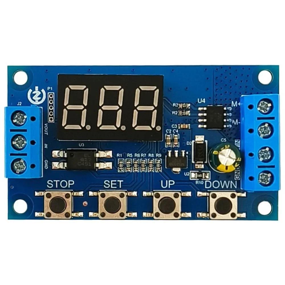 

50W Versatile DC Motor Controller 18 Different Functions, Screen Off & Timed Shutdown Memory Function Motor Controller Parts China Mainland