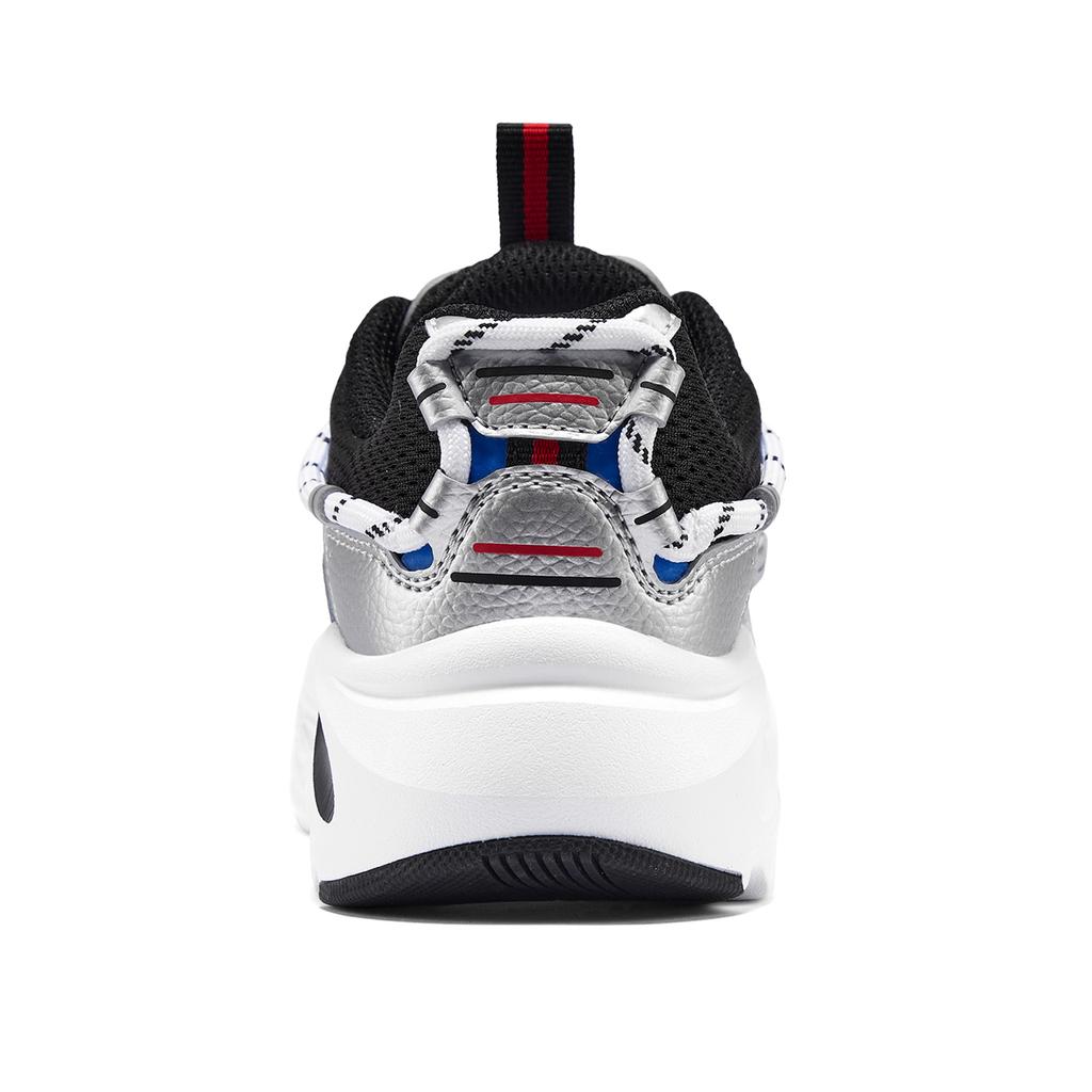 Skechers Kids Classic Fashion Versatile Comfortable Stable Sports Shoes Kids Sneakers Black Red Blue 405330L-BKRB