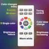 Colorful Solar Colorful Solar Lights Outdoor, Color Changing Solar Lights with Remote, Colorize Pathway Lights Solar Garden Lights for Landscape