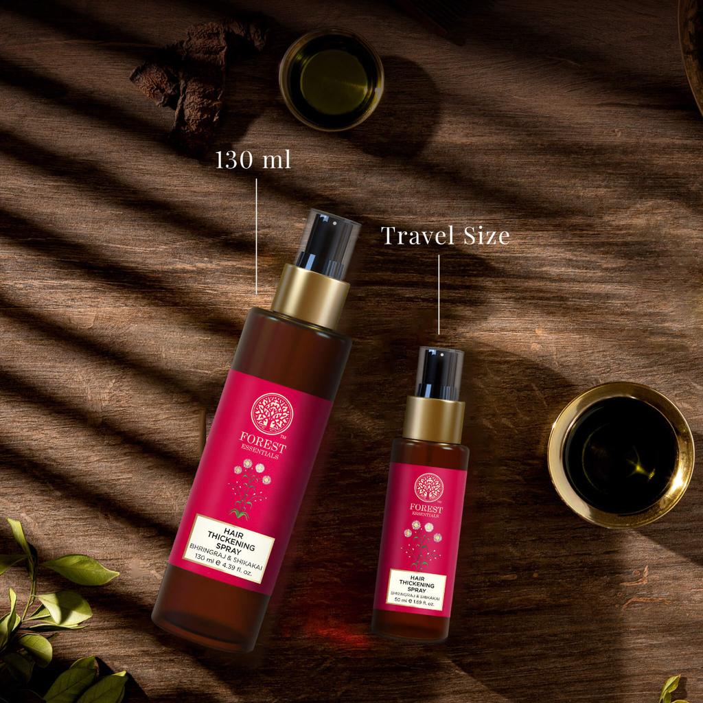 Forest Essentials Hair Thickening Spray Bhringraj & Shikakai 130ml (Hair Spray)