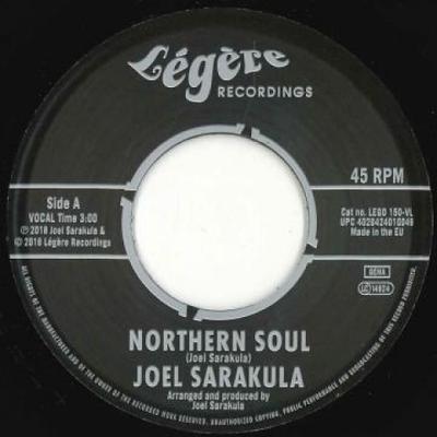 7inch Record JOEL SARAKULA - Northern Soul / Conny Island Getawa LEGO150VL Legere EU 2018 Germany Soul/Funk
